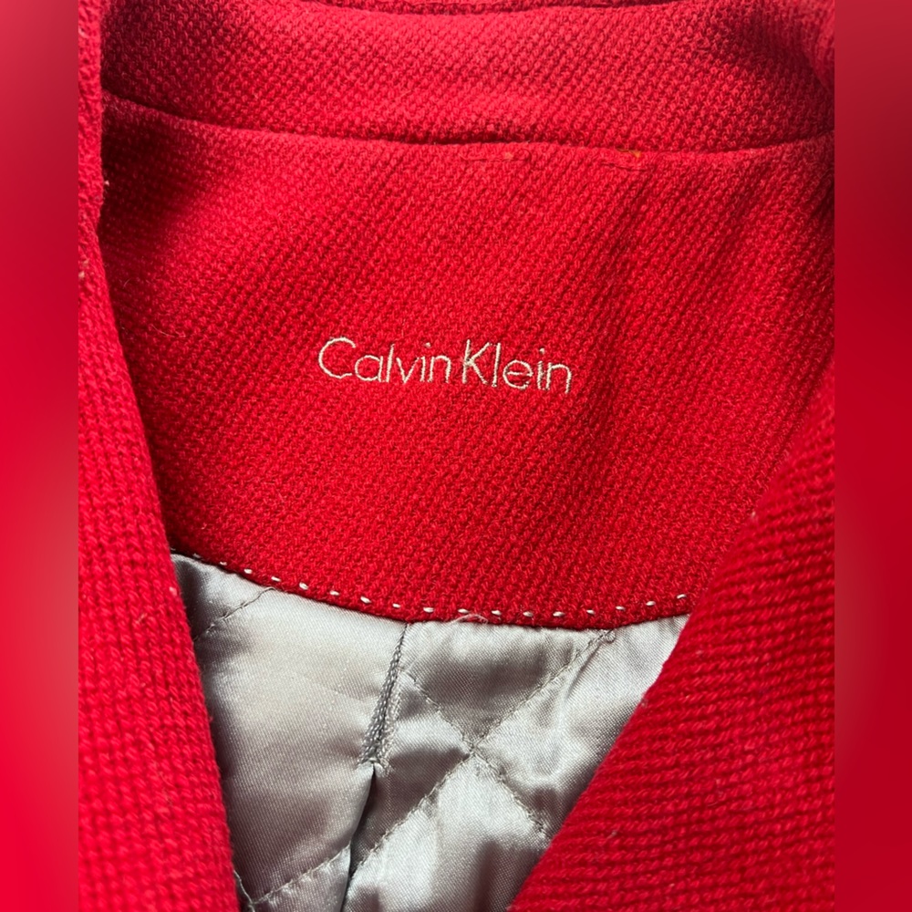 Calvin Klein Red Winter Jacket. Small. - image 3